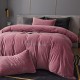 Class A high-end four-piece baby fleece set, milk fleece, coral fleece, baby fleece sheets, and quilt covers, thickened bedding
