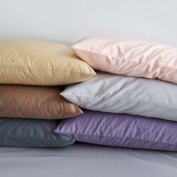 100-thread count satin pure cotton pillowcase, lightweight, simple, solid color, single-size, 48*74cm 100-thread count satin pure cotton pillowcase, lightweight, simple, solid color, single-size, 48*74cm