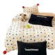 INS American-style autumn and winter thickened and warm milk fleece, girly fairy polka dot four-piece coral fleece set, 1.5m x 1.8m INS American-style autumn and winter thickened and warm milk fleece, girly fairy polka dot four-piece coral fleece set, 1.5m x 1.8m