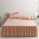 One-piece four-season bed skirt, pure cotton washed cotton, non-slip bedspread, 2024 new lace sheets One-piece four-season bed skirt, pure cotton washed cotton, non-slip bedspread, 2024 new lace sheets