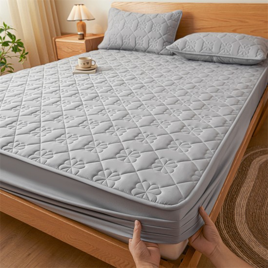 New waterproof fitted sheet, thickened quilted Simmons mattress protector, baby changing pad, mattress cover, bedspread New waterproof fitted sheet, thickened quilted Simmons mattress protector, baby changing pad, mattress cover, bedspread