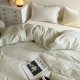 INS simple striped autumn and winter thick, warm pure cotton four-piece set, thickened cotton quilt cover, bed sheet Bedding INS simple striped autumn and winter thick, warm pure cotton four-piece set, thickened cotton quilt cover, bed sheet Bedding