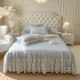 Korean quilted bed skirt, one-piece, luxurious lace princess-style, dust-proof, concealing, and usable all seasons. Korean quilted bed skirt, one-piece, luxurious lace princess-style, dust-proof, concealing, and usable all seasons.