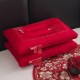 Wedding pillow, happy wedding, bright red festive latex pillow core, dowry, wedding, pair of soy fiber pillows Wedding pillow, happy wedding, bright red festive latex pillow core, dowry, wedding, pair of soy fiber pillows