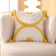 Modern tufted tassel sofa cushions, backrest, living room, bedside bay window cushions, pillowcases, lumbar support pillow. Modern tufted tassel sofa cushions, backrest, living room, bedside bay window cushions, pillowcases, lumbar support pillow.