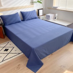 Pure cotton brushed plain, simple solid-color sheets, student dormitory sheets, single-piece, four-season home double sheets Pure cotton brushed plain, simple solid-color sheets, student dormitory sheets, single-piece, four-season home double sheets
