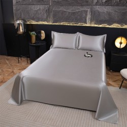 Stain-proof washable ice silk sheets, single, summer silky waterproof bedsheets, dormitory single and double pillowcases, ice silk urine-proof. Stain-proof washable ice silk sheets, single, summer silky waterproof bedsheets, dormitory single and double pillowcases, ice silk urine-proof.