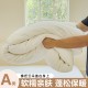 Class A cotton soybean fiber quilt with core for warmth and thickness, suitable for single dormitory beds in spring and autumn. Class A cotton soybean fiber quilt with core for warmth and thickness, suitable for single dormitory beds in spring and autumn.