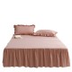 One-piece four-season bed skirt, pure cotton washed cotton, non-slip bedspread, 2024 new lace sheets One-piece four-season bed skirt, pure cotton washed cotton, non-slip bedspread, 2024 new lace sheets