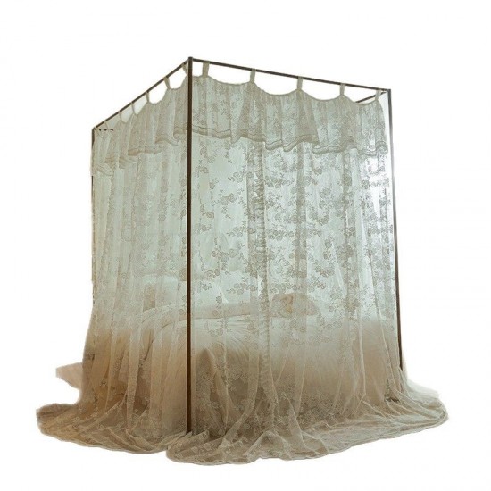 2025 new high-end mosquito net, 1.8" floor-standing, three-door, 1.2" thickened support rod, white gauze curtain. 2025 new high-end mosquito net, 1.8" floor-standing, three-door, 1.2" thickened support rod, white gauze curtain.
