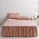One-piece four-season bed skirt, pure cotton washed cotton, non-slip bedspread, 2024 new lace sheets One-piece four-season bed skirt, pure cotton washed cotton, non-slip bedspread, 2024 new lace sheets