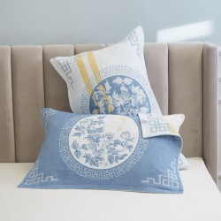 Pair of pure cotton pillowcases for student dormitories, non-slip, internet-famous, vintage pillowcases for home use Pair of pure cotton pillowcases for student dormitories, non-slip, internet-famous, vintage pillowcases for home use