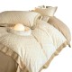 Luxury Milk Fleece Four-Piece Bedding Set, Light Luxury Coral Fleece Bedsheet Single quilt cover for baby plush fitted sheet, 2023 new models Luxury Milk Fleece Four-Piece Bedding Set, Light Luxury Coral Fleece Bedsheet Single quilt cover for baby plush fitted sheet, 2023 new models