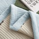 Princess style milk velvet three-piece set, thickened quilted bed sheet, four-season warm mattress cover, kang blanket.