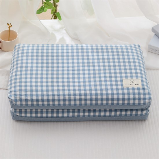 Pair of buckwheat hull pillows for cervical support and sleep, Cassia seed firm pillows for adults, single low-profile pillows Pair of buckwheat hull pillows for cervical support and sleep, Cassia seed firm pillows for adults, single low-profile pillows