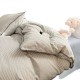 INS Nordic simple striped 100% cotton men's four-piece washed cotton set, soft cotton duvet cover, three-piece bed sheet set. INS Nordic simple striped 100% cotton men's four-piece washed cotton set, soft cotton duvet cover, three-piece bed sheet set.