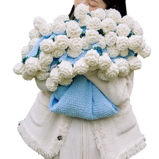 New ready-made rose bouquet blanket, Sangwei multifunctional flower throw blanket, gift bouquet, woven shawl blanket. New ready-made rose bouquet blanket, Sangwei multifunctional flower throw blanket, gift bouquet, woven shawl blanket.