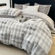 High-end rabbit fur four-piece milk fleece bedding set, thickened double-sided coral fleece, autumn and winter sheets, 2025 new models. High-end rabbit fur four-piece milk fleece bedding set, thickened double-sided coral fleece, autumn and winter sheets, 2025 new models.