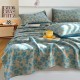 High-end long-staple cotton, double-layered yarn, summer sheet, 100% cotton. Sweat-absorbent single and double mattresses with a retro minimalist style. High-end long-staple cotton, double-layered yarn, summer sheet, 100% cotton. Sweat-absorbent single and double mattresses with a retro minimalist style.