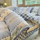 AB-faced pure cotton plush single-piece quilt cover, coral fleece winter single-sided fleece, milk fleece quilt cover and sheets wholesale AB-faced pure cotton plush single-piece quilt cover, coral fleece winter single-sided fleece, milk fleece quilt cover and sheets wholesale