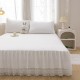 New summer solid color princess lace bed sheet Skirt-style bedspread with lace trim, double bed cover, thin dust cover New summer solid color princess lace bed sheet Skirt-style bedspread with lace trim, double bed cover, thin dust cover
