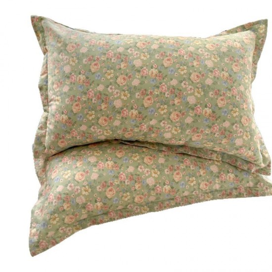 Cotton pillowcase, 48cmx74cm, small cotton floral pillowcase, 50x80, pillowcase liner Set of 40*60 (one pair)