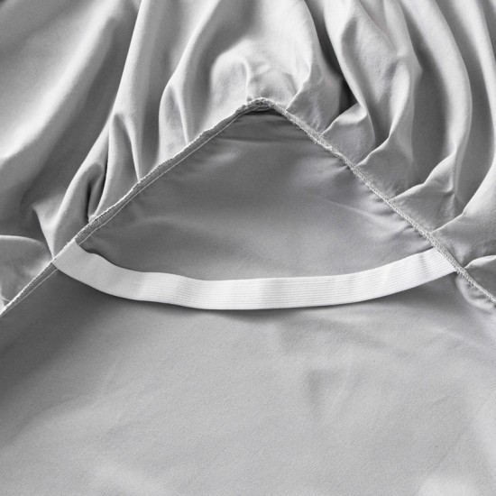 Summer ice silk embroidered fitted sheet, 2024 new Simmons mattress protector, non-slip and dustproof, full-cover mattress cover