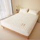 Cotton soy quilted fitted sheet, single-piece thickened bedspread, tatami Simmons mattress cover, mattress protector. Cotton soy quilted fitted sheet, single-piece thickened bedspread, tatami Simmons mattress cover, mattress protector.