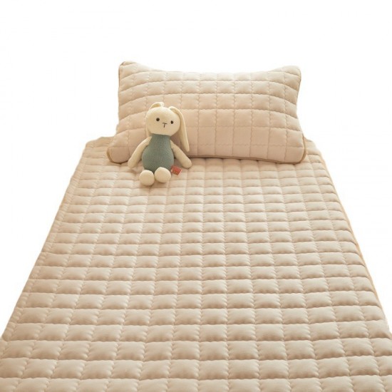 Student dormitory fitted sheet, 90x190mm, single fitted sheet, thickened milk coral fleece Thin mattress protector Student dormitory fitted sheet, 90x190mm, single fitted sheet, thickened milk coral fleece Thin mattress protector