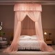 Dome-style princess-style mosquito net, no-punch perforated ceiling, encrypted curtains for home bedrooms, high-end ceiling-mounted, no-installation, 2024. Dome-style princess-style mosquito net, no-punch perforated ceiling, encrypted curtains for home bedrooms, high-end ceiling-mounted, no-installation, 2024.