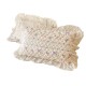 Pair of lace pillowcases, princess-style pillowcases, home double couple's pillowcase, 48x74cm
