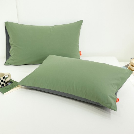 Washed Cotton Pillowcases, One Pair, Household, 100 Pillowcases, 48x74, Single Pillow Liner for Men Washed Cotton Pillowcases, One Pair, Household, 100 Pillowcases, 48x74, Single Pillow Liner for Men