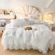 Princess-style fitted sheet, bed skirt, two-in-one bed cover, one-piece, quilted, four-season bed sheet with skirted apron Princess-style fitted sheet, bed skirt, two-in-one bed cover, one-piece, quilted, four-season bed sheet with skirted apron