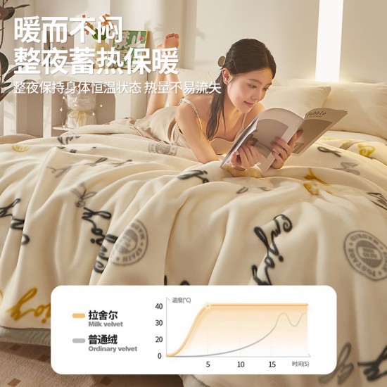 2025 Raschel blanket, winter thickened office nap blanket, coral fleece quilt Dormitory blanket, sofa blanket 2025 Raschel blanket, winter thickened office nap blanket, coral fleece quilt Dormitory blanket, sofa blanket