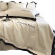 Summer cooling ice silk four-piece quilt set, light luxury, high-end fitted sheet, machine washable, air-conditioning quilt, air-conditioning quilt core Summer cooling ice silk four-piece quilt set, light luxury, high-end fitted sheet, machine washable, air-conditioning quilt, air-conditioning quilt core