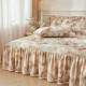 Princess-style three-piece bed skirt, single-piece bedspread, 1.8m, non-slip lace, all-cotton bed cover, bed apron