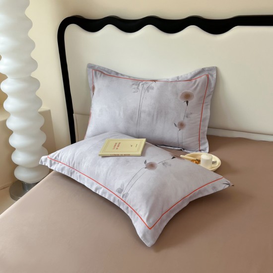 Pair of brushed cotton pillowcases, pure cotton pillows Thickened 100% cotton pillowcase, 48cm x 74cm, adult. Pair of brushed cotton pillowcases, pure cotton pillows Thickened 100% cotton pillowcase, 48cm x 74cm, adult.