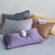 100-thread count satin pure cotton pillowcase, lightweight, simple, solid color, single-size, 48*74cm 100-thread count satin pure cotton pillowcase, lightweight, simple, solid color, single-size, 48*74cm