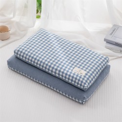 Pair of buckwheat hull pillows for cervical support and sleep, Cassia seed firm pillows for adults, single low-profile pillows Pair of buckwheat hull pillows for cervical support and sleep, Cassia seed firm pillows for adults, single low-profile pillows