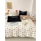 INS American-style autumn and winter thickened and warm milk fleece, girly fairy polka dot four-piece coral fleece set, 1.5m x 1.8m INS American-style autumn and winter thickened and warm milk fleece, girly fairy polka dot four-piece coral fleece set, 1.5m x 1.8m