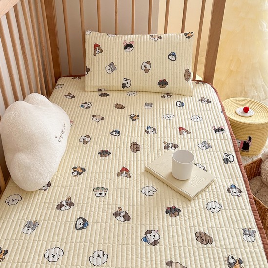 Baby pure cotton sheets, patchwork bed sheet, all-cotton bed cover, newborn crib fitted sheet, kindergarten crib cover, children's mattress Baby pure cotton sheets, patchwork bed sheet, all-cotton bed cover, newborn crib fitted sheet, kindergarten crib cover, children's mattress
