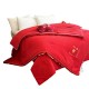 Bridal red summer quilt, air-conditioning quilt, fiber knitted cotton, spring, autumn, and winter quilt core, mother-and-child quilt, wedding supplies Wedding Bridal red summer quilt, air-conditioning quilt, fiber knitted cotton, spring, autumn, and winter quilt core, mother-and-child quilt, wedding supplies Wedding