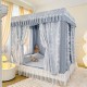 2025 new high-end bedroom mosquito net, princess-style blackout curtains, bed curtains, integrated children's anti-fall mosquito net