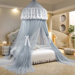 Mosquito net for home, no-install dome ceiling, 2024 new yurt bedroom, children's bed curtains, princess bed curtains. Mosquito net for home, no-install dome ceiling, 2024 new yurt bedroom, children's bed curtains, princess bed curtains.