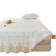 Princess-style fitted sheet, bed skirt, two-in-one bed cover, one-piece, quilted, four-season bed sheet with skirted apron Princess-style fitted sheet, bed skirt, two-in-one bed cover, one-piece, quilted, four-season bed sheet with skirted apron
