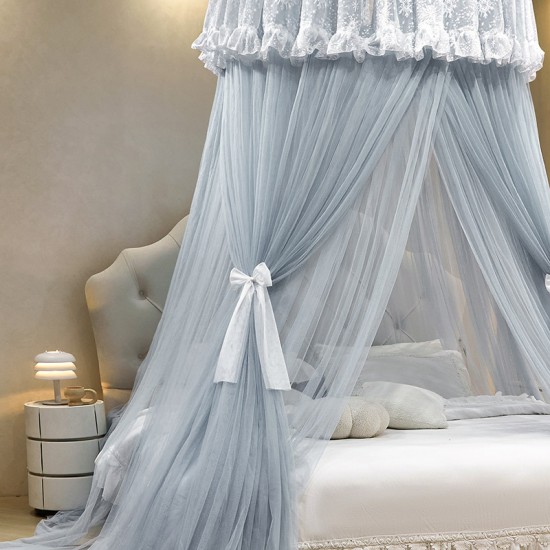 Mosquito net for home, no-install dome ceiling, 2024 new yurt bedroom, children's bed curtains, princess bed curtains. Mosquito net for home, no-install dome ceiling, 2024 new yurt bedroom, children's bed curtains, princess bed curtains.
