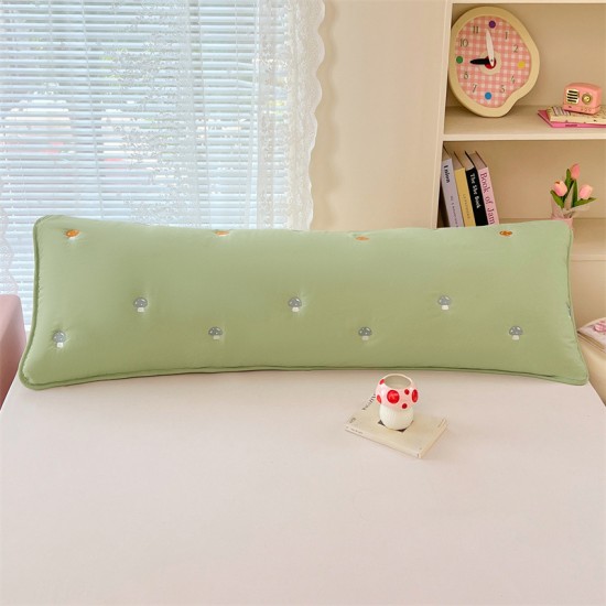 Nordic-style thickened double pillowcase, 1.2m long, extra-long couple pillowcase, 1.5m quilted pillowcase for women.