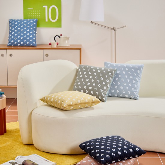 Folding pillow/quilt, dual-use, simple car lumbar pillow, sofa cushion, refreshing office/dormitory nap air-conditioning quilt