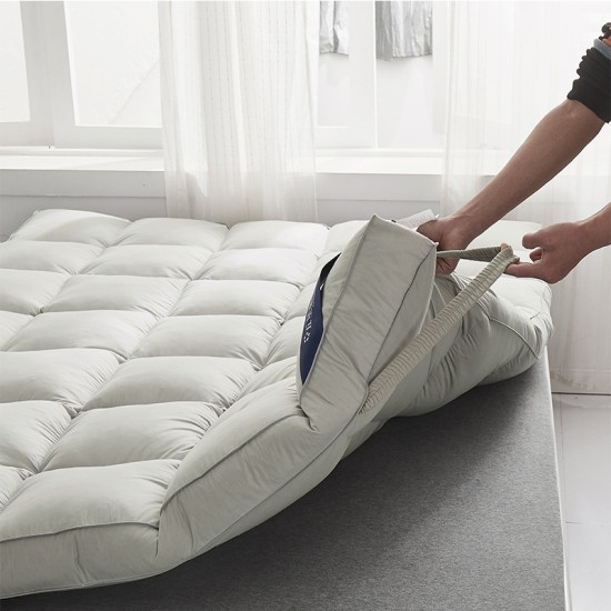 Five-piece hotel mattress cushion, anti-mite mattress pad, 10cm thick tatami mattress pad for home use, warming quilt. Five-piece hotel mattress cushion, anti-mite mattress pad, 10cm thick tatami mattress pad for home use, warming quilt.
