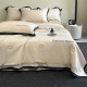 Summer cooling ice silk four-piece quilt set, light luxury, high-end fitted sheet, machine washable, air-conditioning quilt, air-conditioning quilt core Summer cooling ice silk four-piece quilt set, light luxury, high-end fitted sheet, machine washable, air-conditioning quilt, air-conditioning quilt core